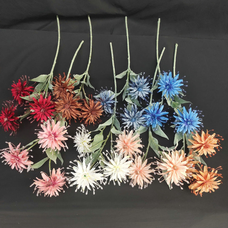 Faux Pincushion Flowers for Floral Arrangements