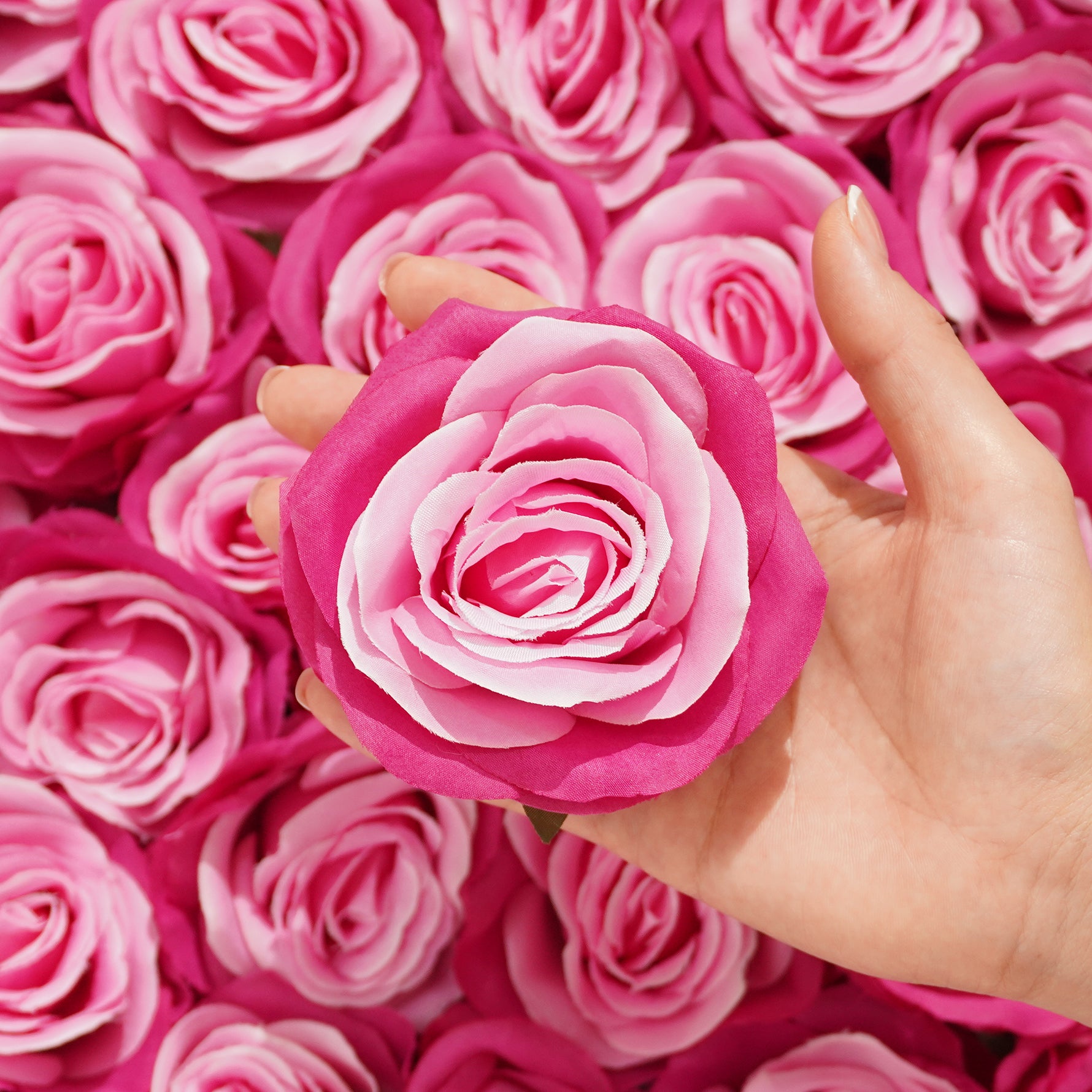Artificial Rose Floral Head