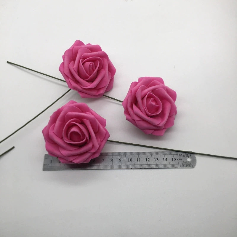 Artificial Rose Head Supplies