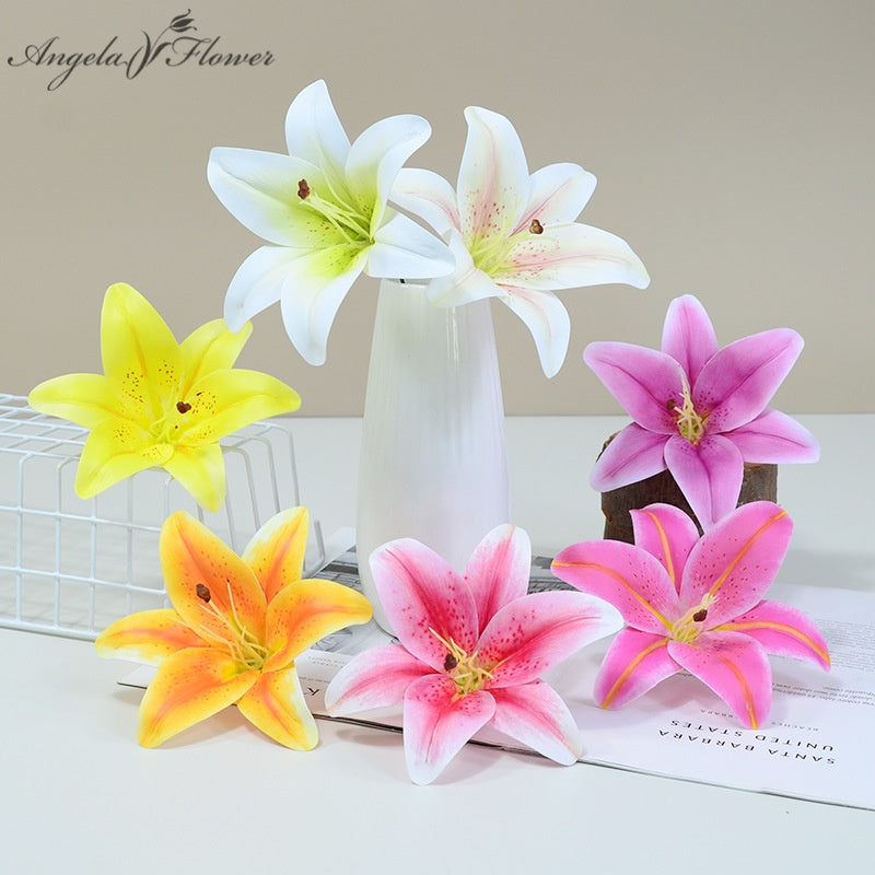 Silk Lily Bloom Wedding Decoration