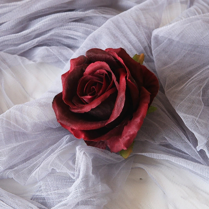 Soft Petal Artificial Roses for Bridal Wedding Floral Projects