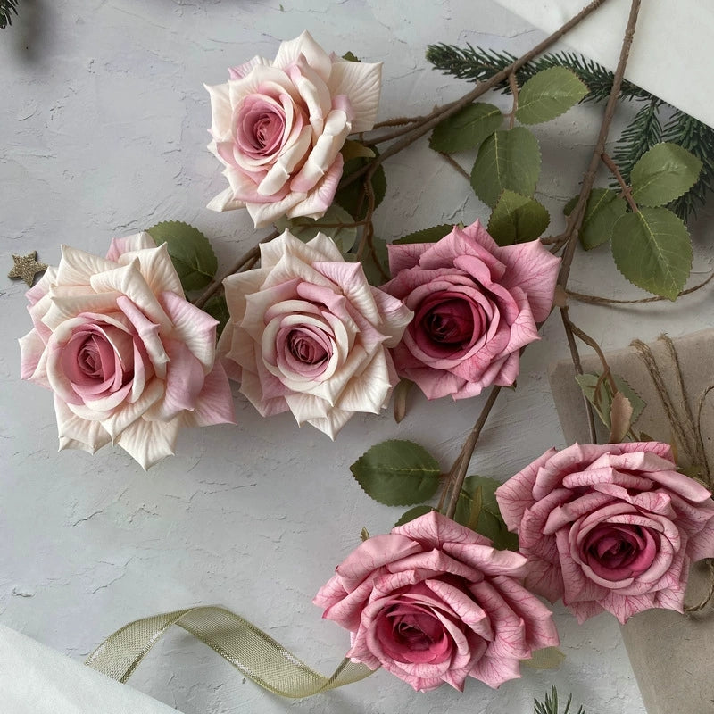 Artificial Roses for Wedding Bouquets