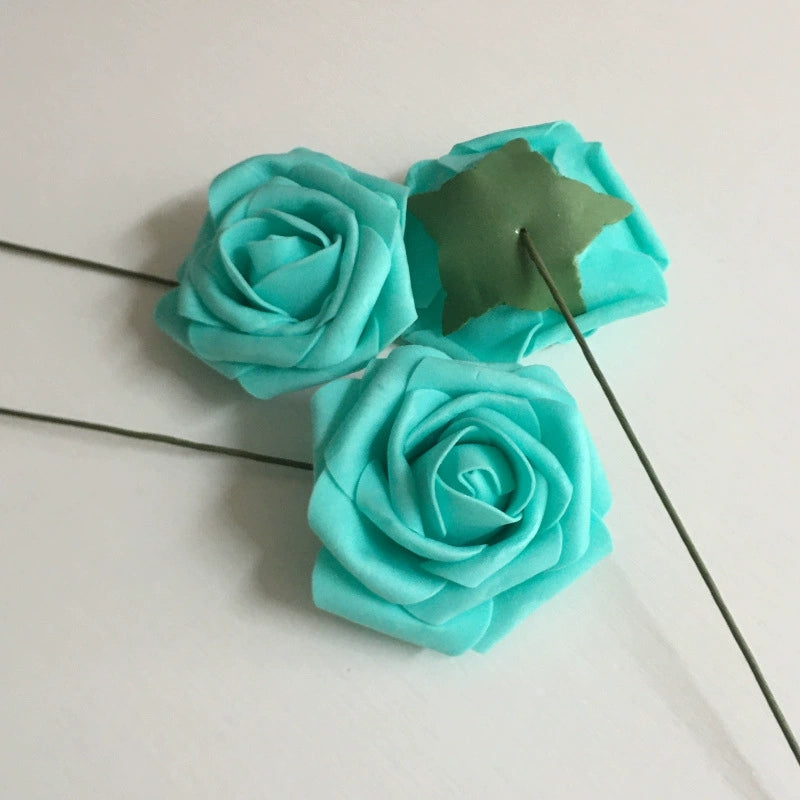 Realistic Rose Heads Decor
