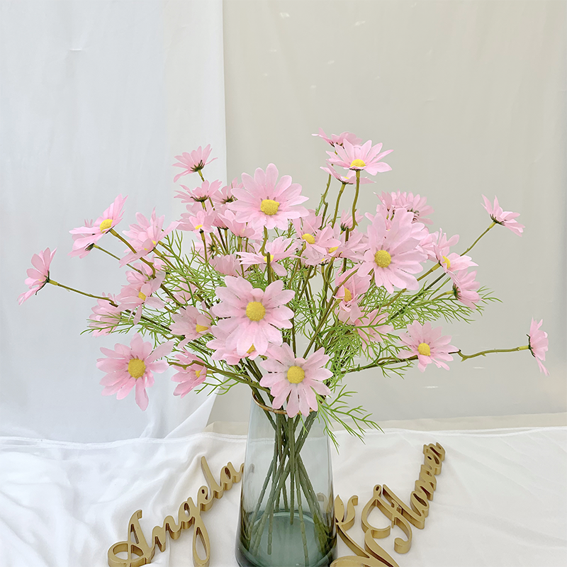 Wholesale artificial 5 heads daisy