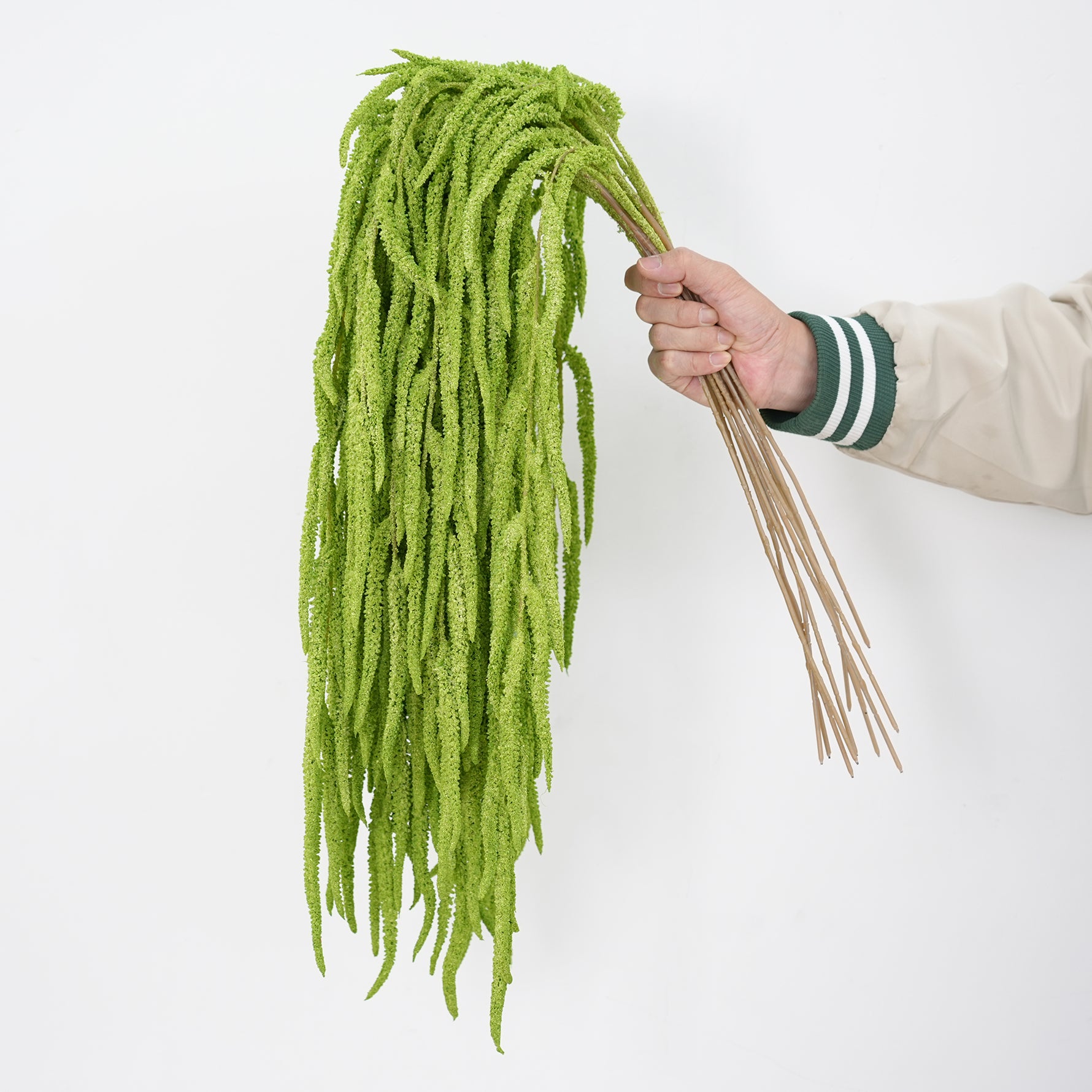 Boho White Hanging Faux Amaranthus