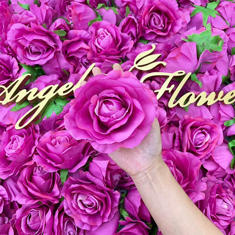 Bright colored faux roses for wedding decor and home styling