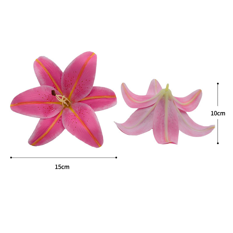 Silk Lily Flower for DIY Bouquet