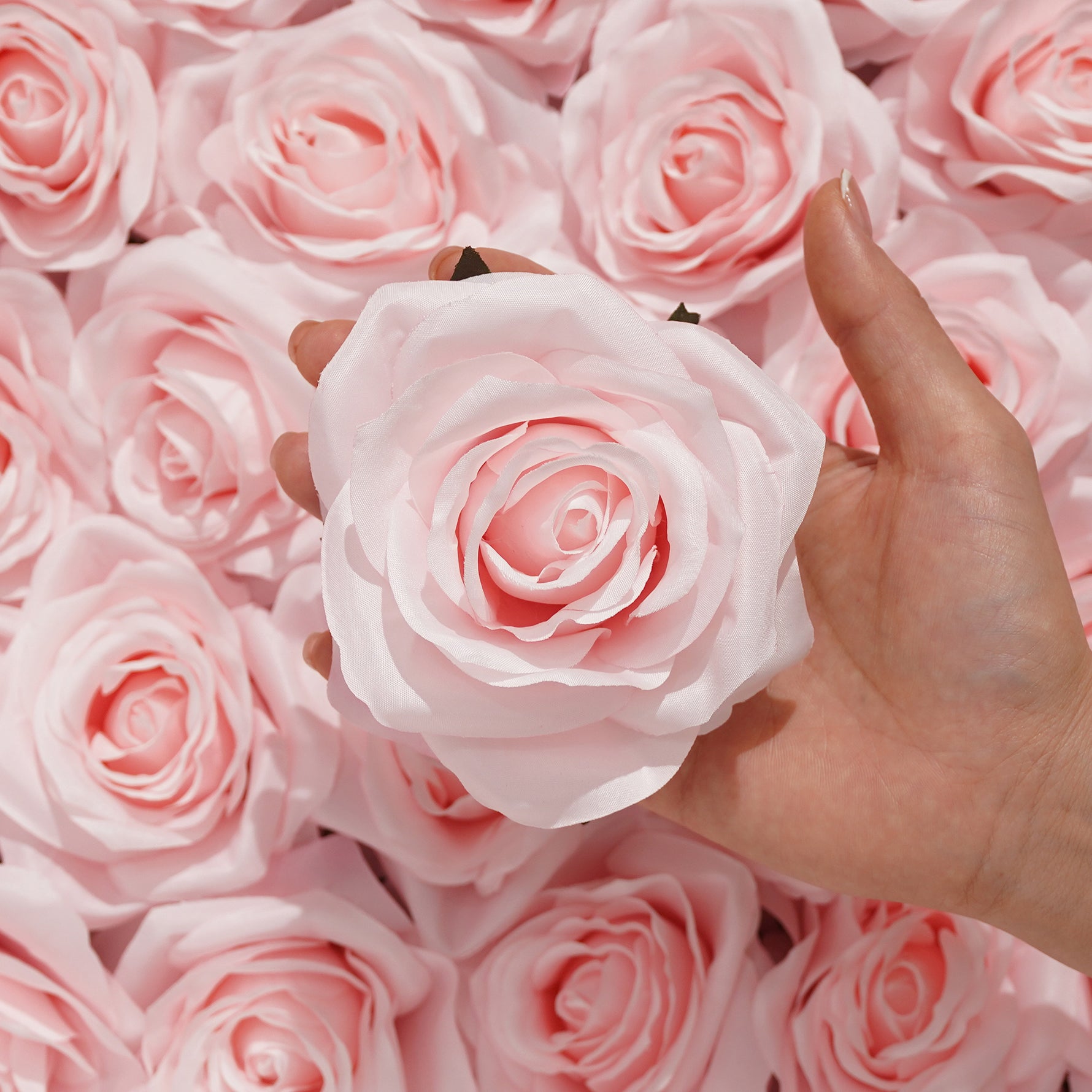 Elegant Silk Rose Wedding Decoration