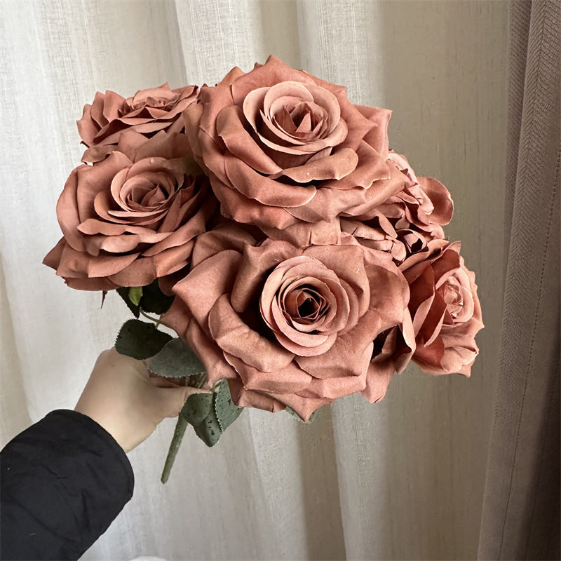 pastel-artificial-rose-bunch-silk-roses-home-table-centerpiece-decor