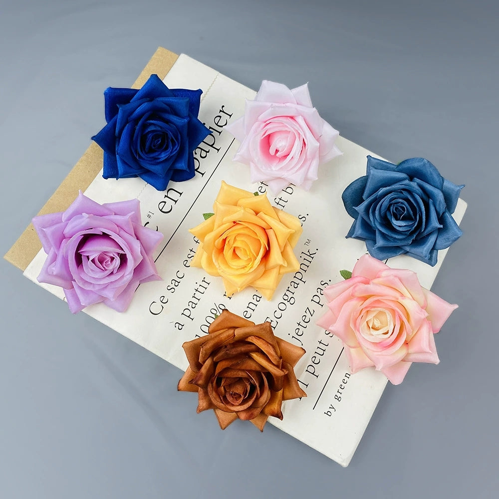 mixed-color-silk-rose-decoration