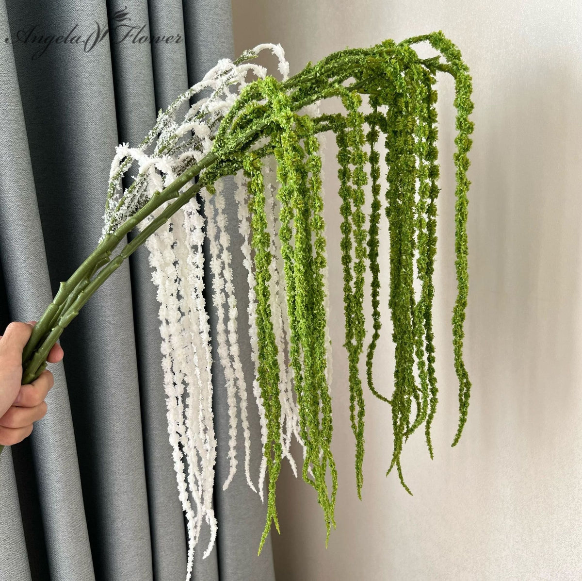 hanging_faux_amaranthus_green_white_combo