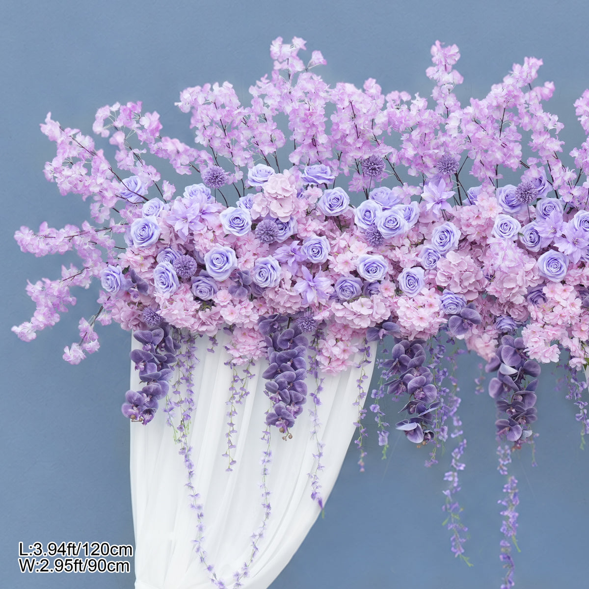 cherry blossom hanging flower for photo booth