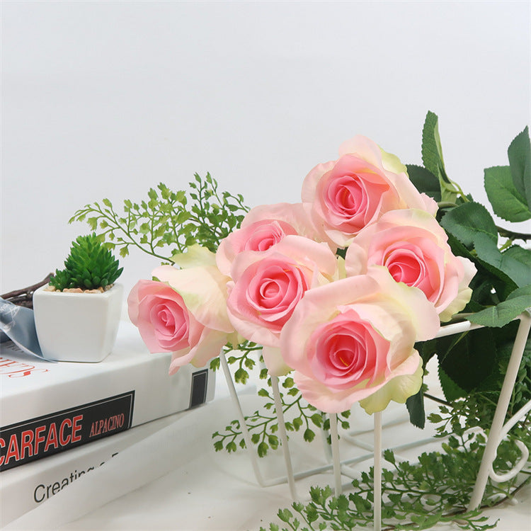 65cm artificial rose branch