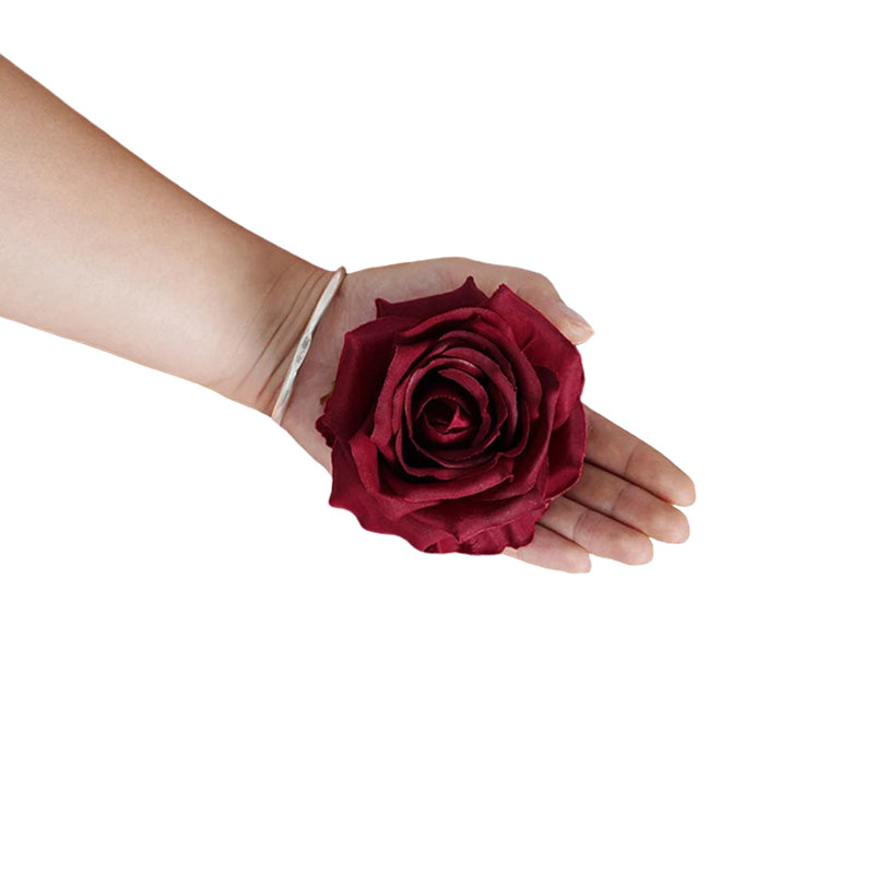 Fake rose bloom for wedding centerpiece arrangement