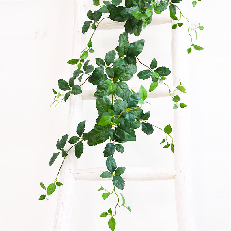 plastic fake green vine for hiding wall pipes