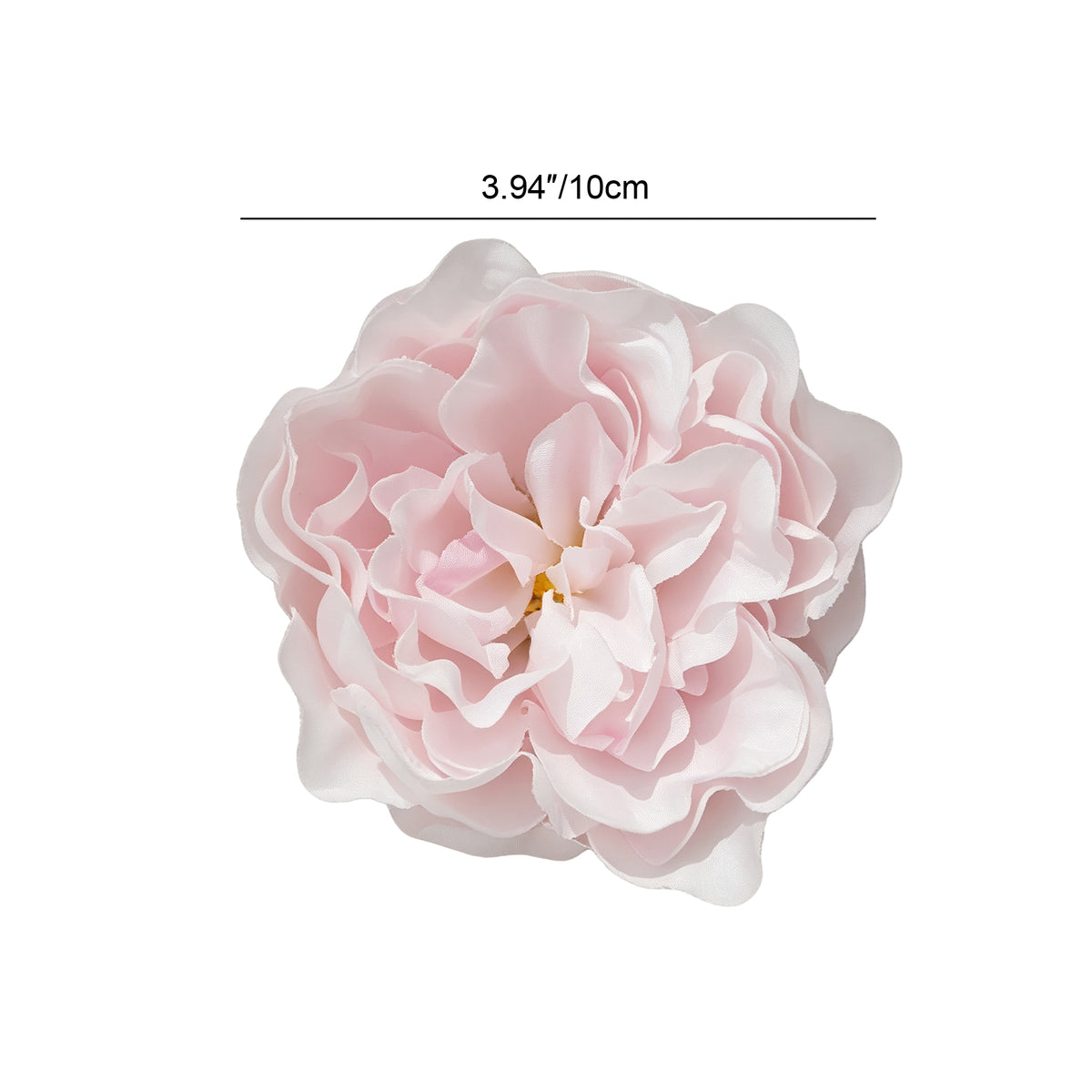 artificial peony flower top view