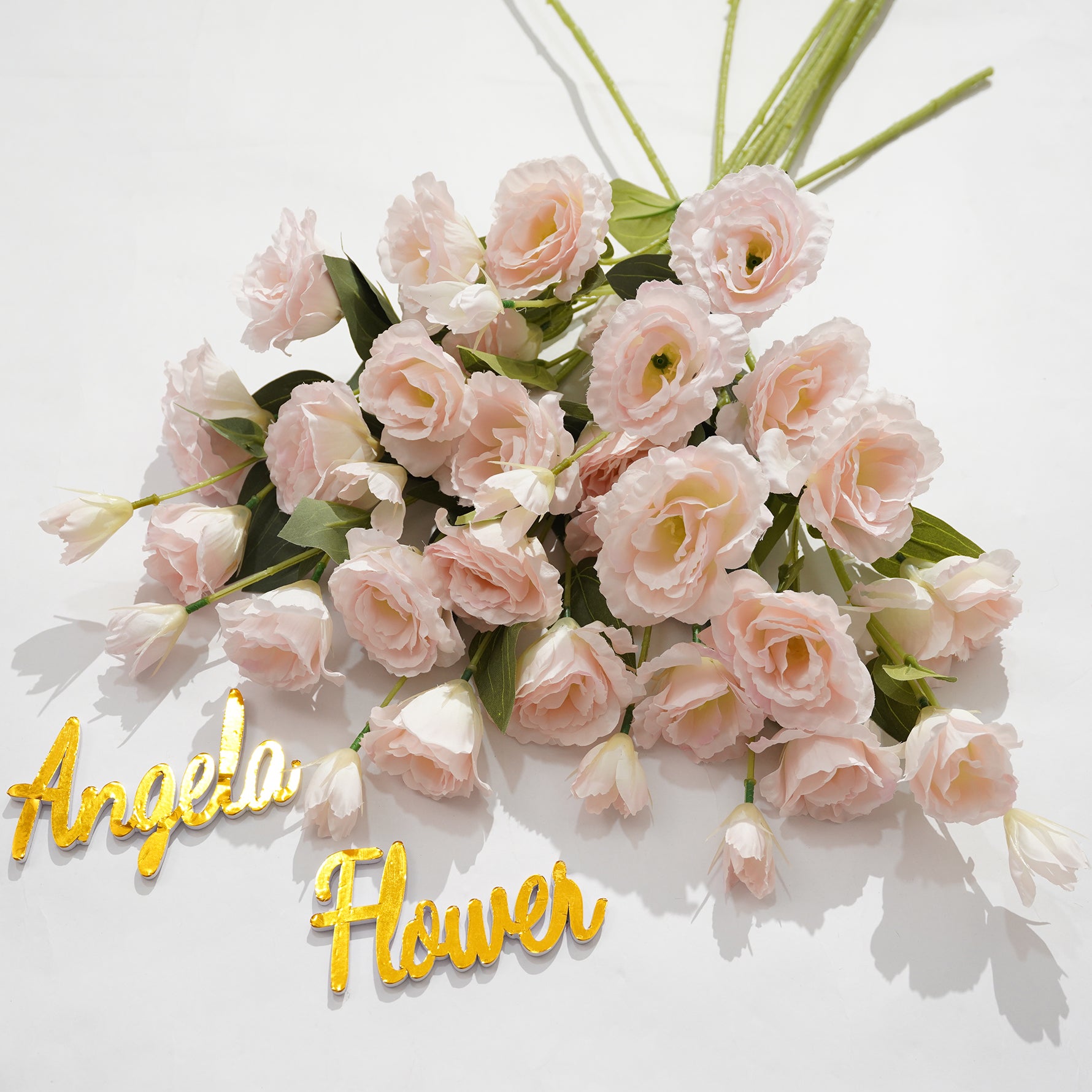 Wholesale faux lisianthus arrangement supply