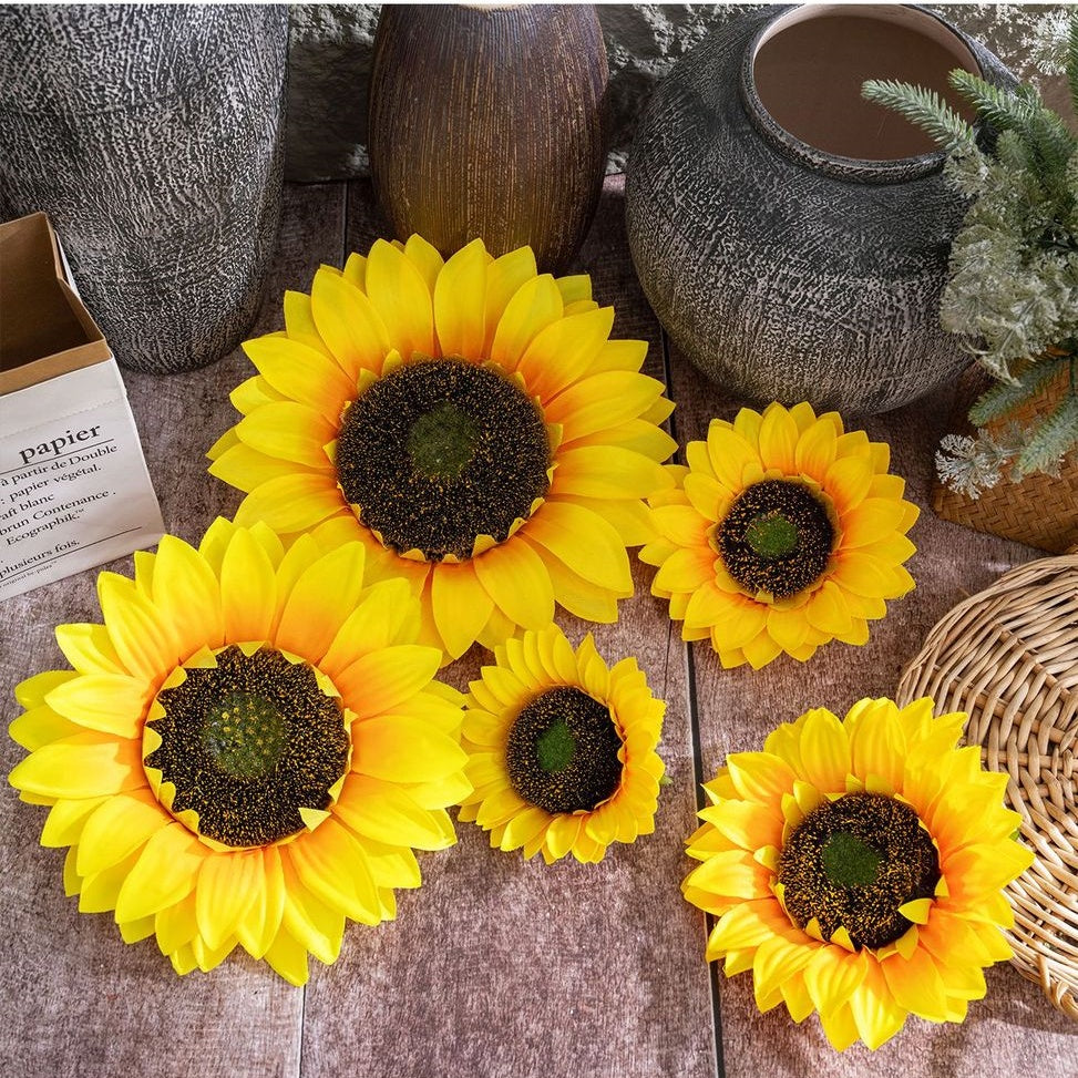 fake_sunflower_top_down_flatlay