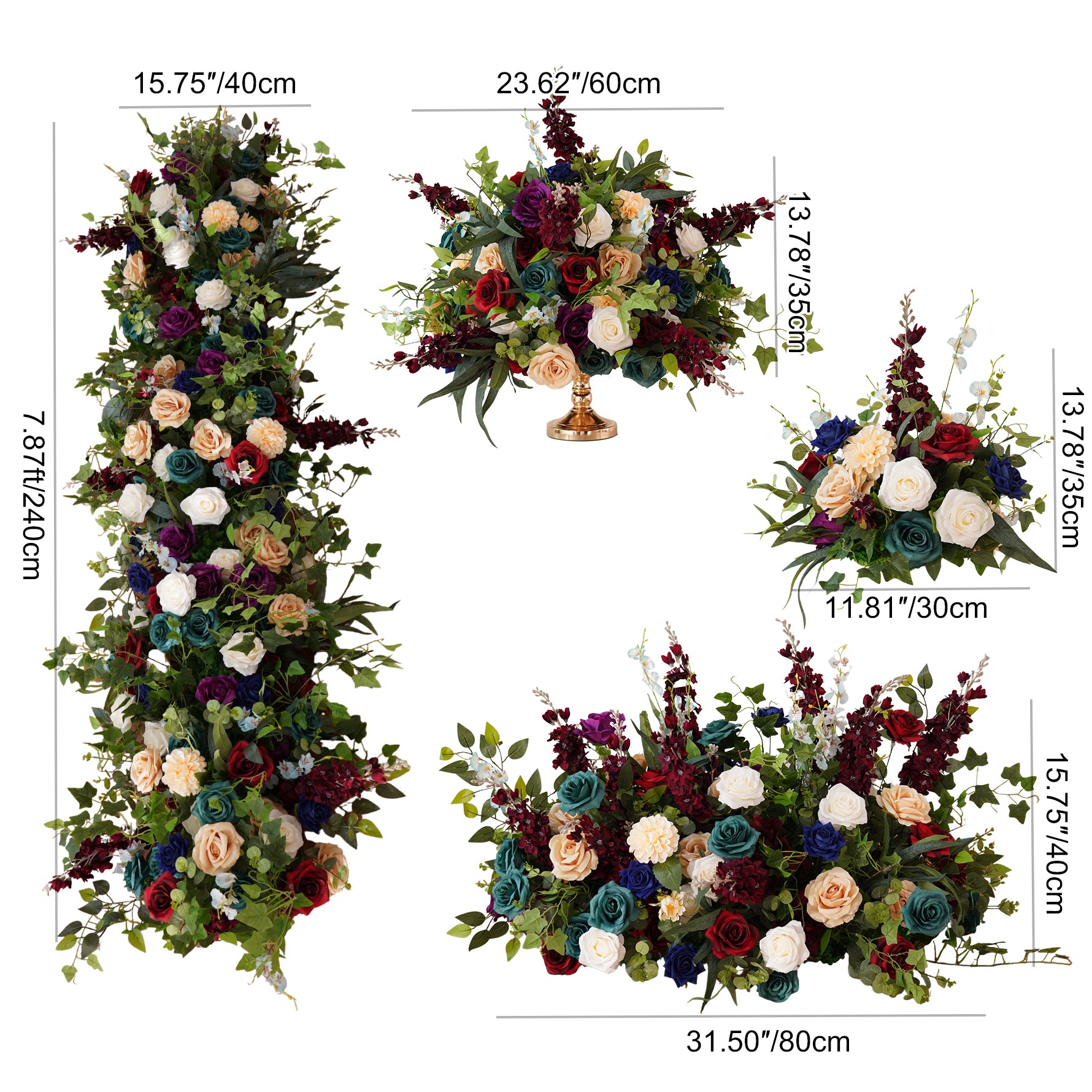 wedding-ceremony-floral-decoration-with-fake-flowers