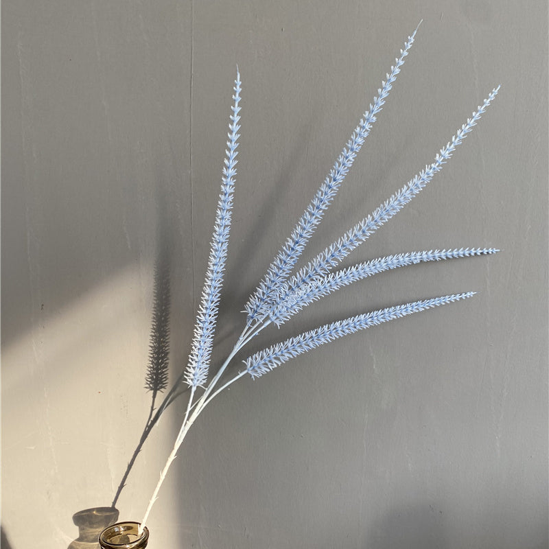 mixed‑color‑faux‑cat‑tail‑bundle‑ceramic‑vase‑display