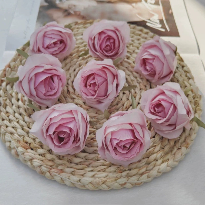 Loose Artificial Roses Without Stem for Wedding Decoration