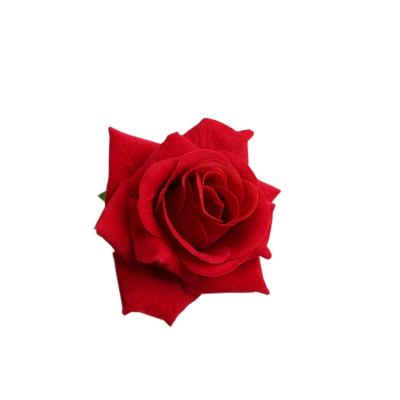 Silk Rose Flower Heads for DIY Wedding Floral Decorations