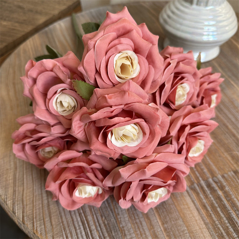 pure-white-fake-rose-bouquet-artificial-silk-roses-church-wedding-floral