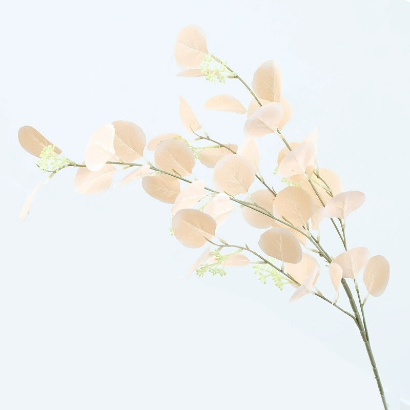 Faux eucalyptus foliage for event decoration
