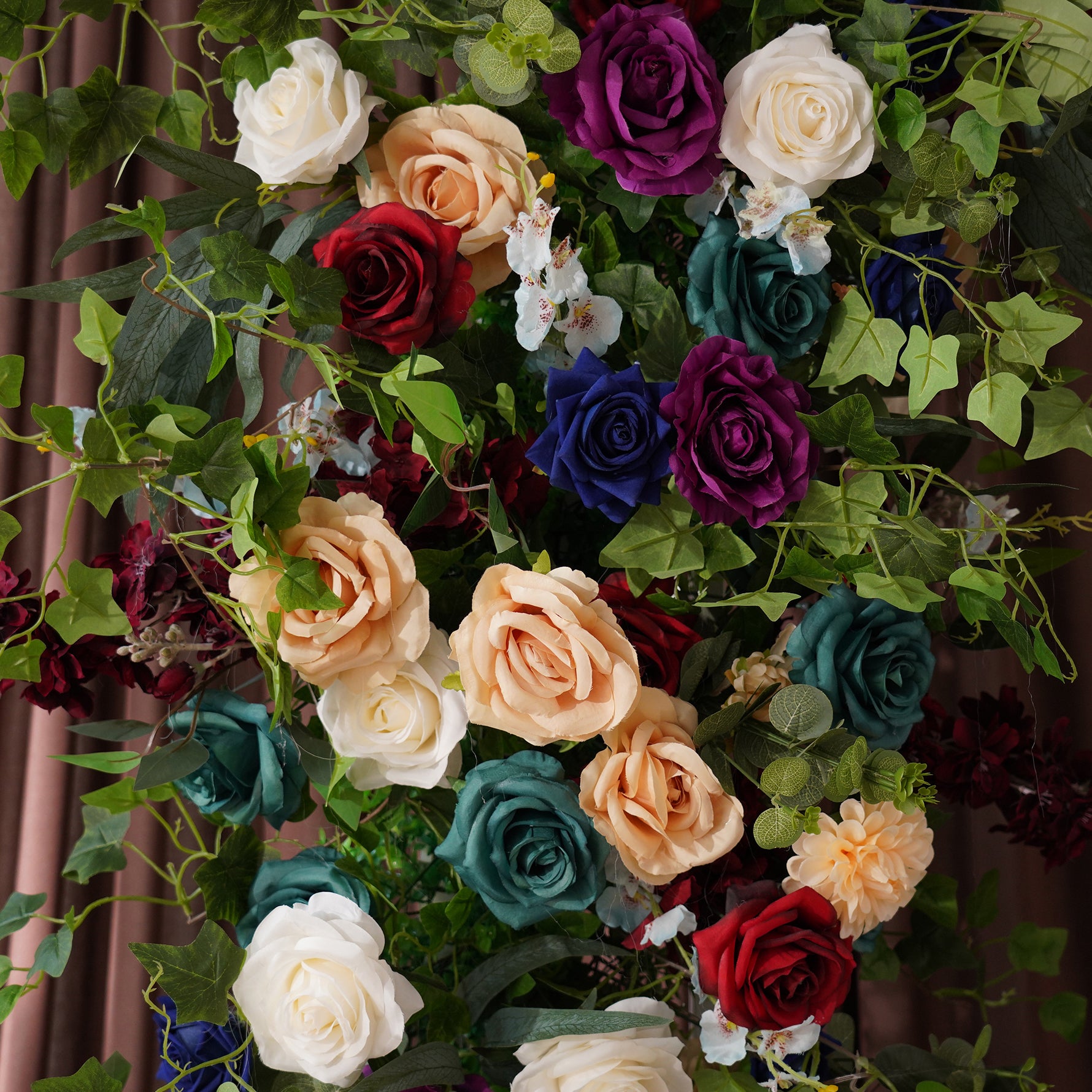table-centerpiece-with-faux-flowers