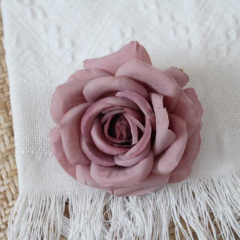 Ivory White Artificial Rose Heads for Wedding Centerpieces