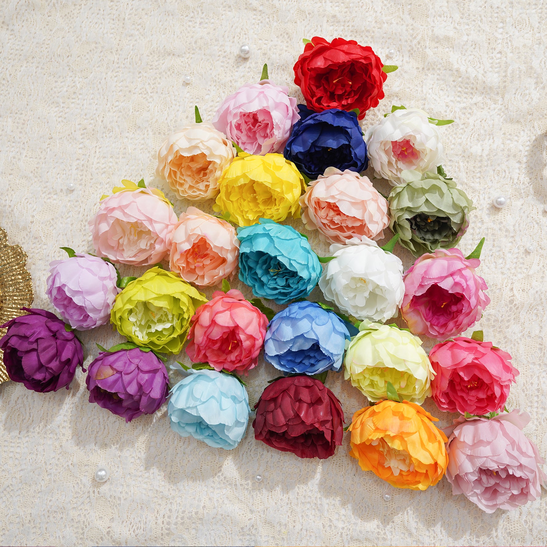 silk-rose-head-wedding-decor