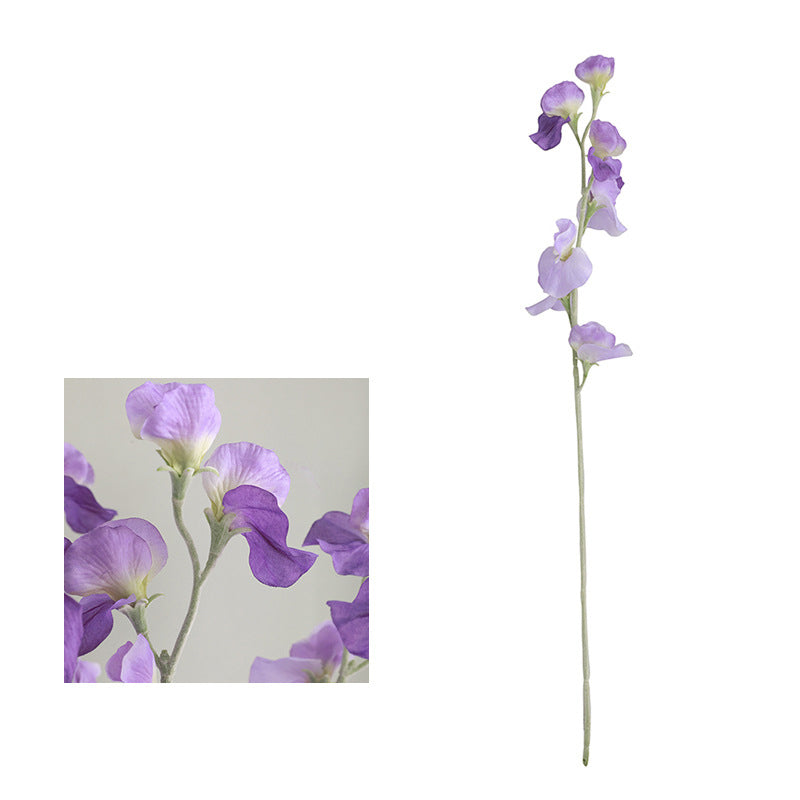 Silk Sweet Pea Wedding Flowers