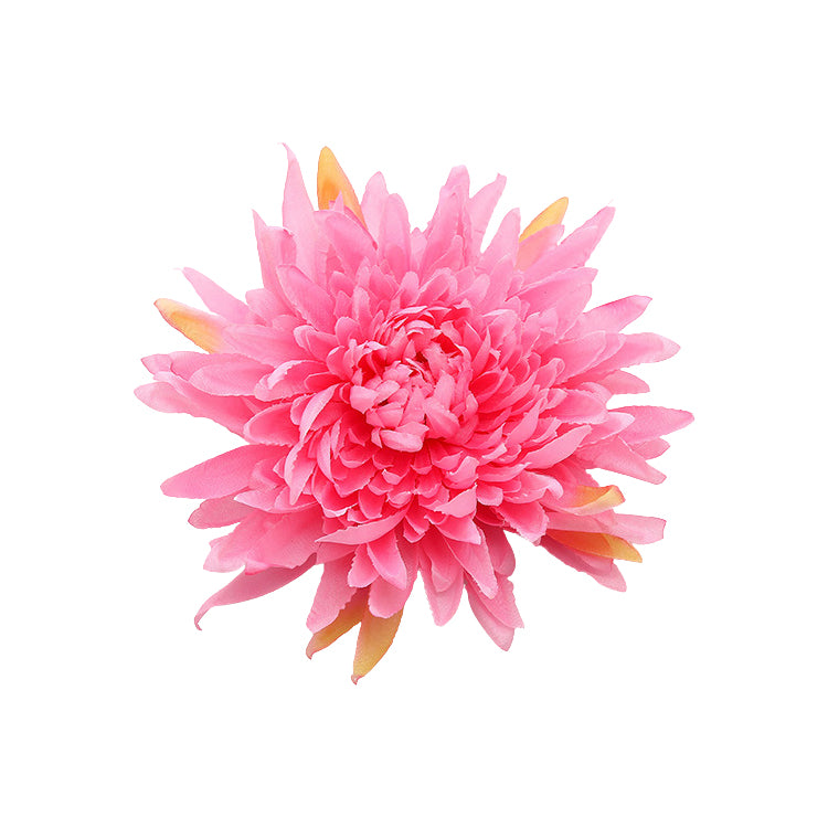 Dusty purple artificial spider mum flower