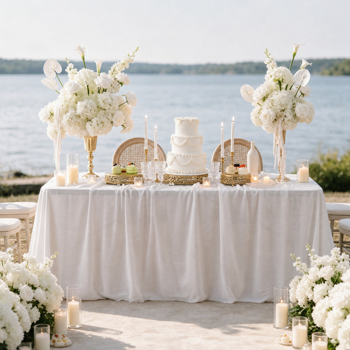 mixed_faux_white_hydrangea_rose_arrangement