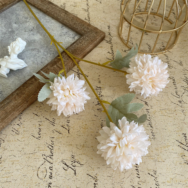 Handmade Look Artificial Flower Stems for Home Decor