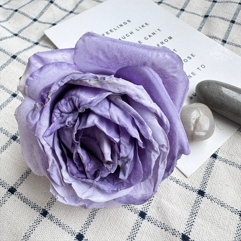 burnt-apricot-faux-dried-rose-flower-head