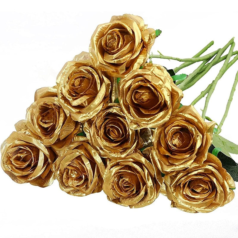 Silk Rose Floral Arrangement