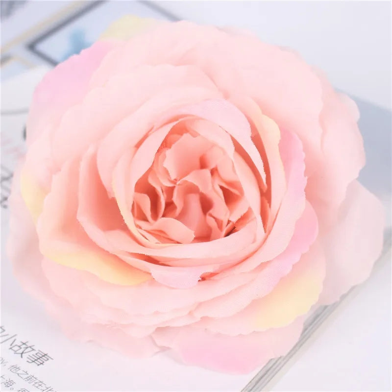 realistic blooming artificial roses
