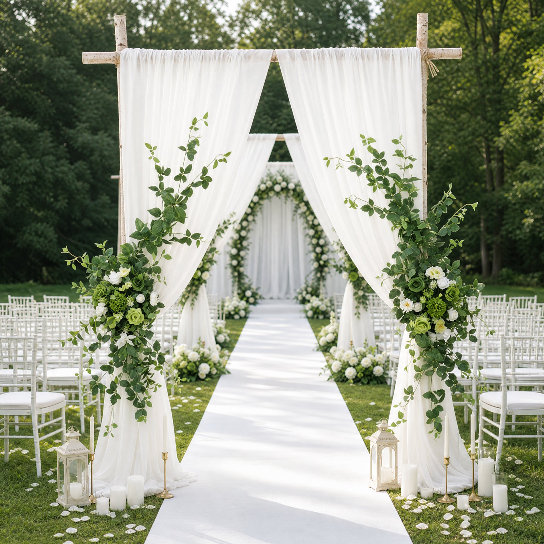 artificial‑greenery‑hanging‑floral‑arrangement