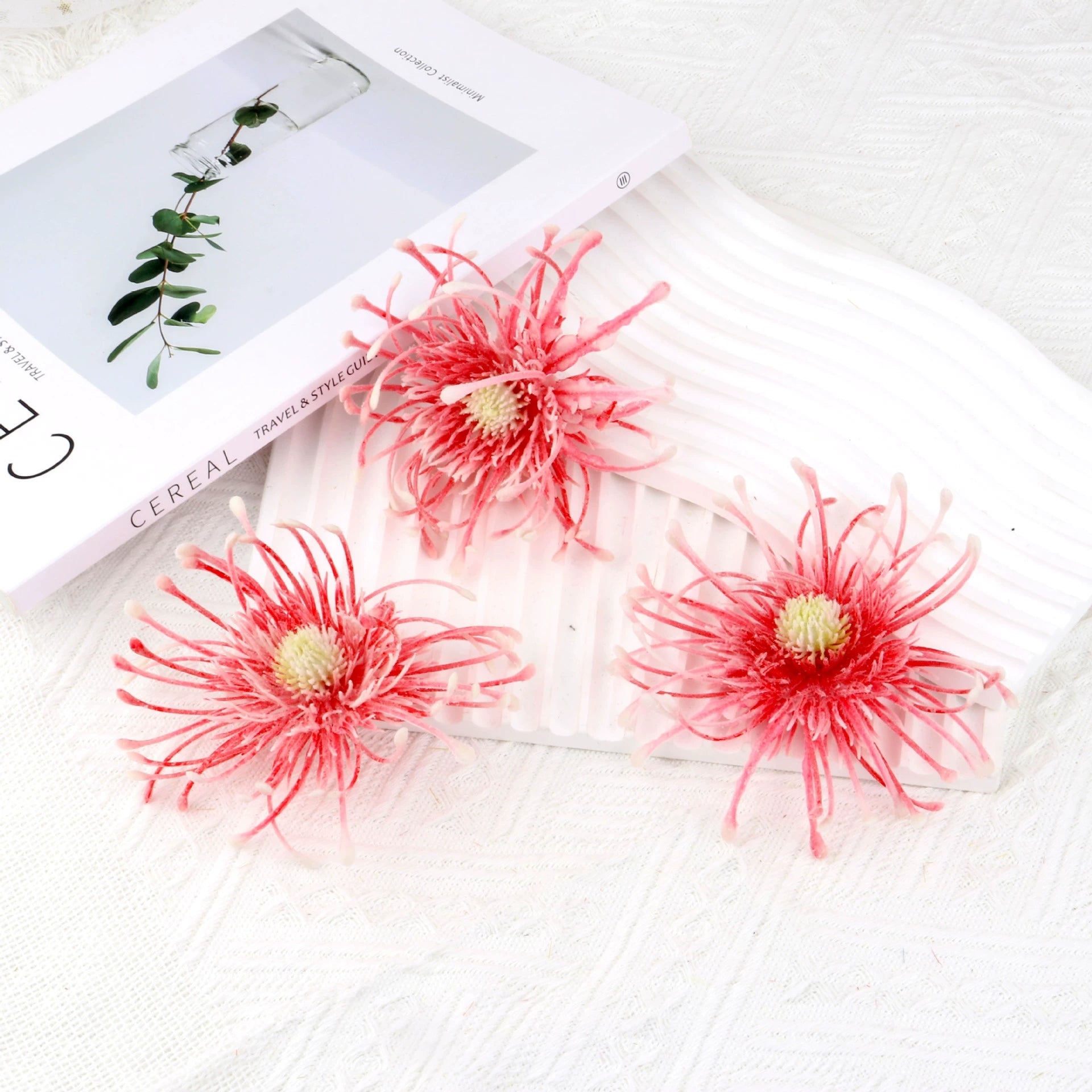 wedding-arrangement-faux-pincushion-flower-bulk-supplies