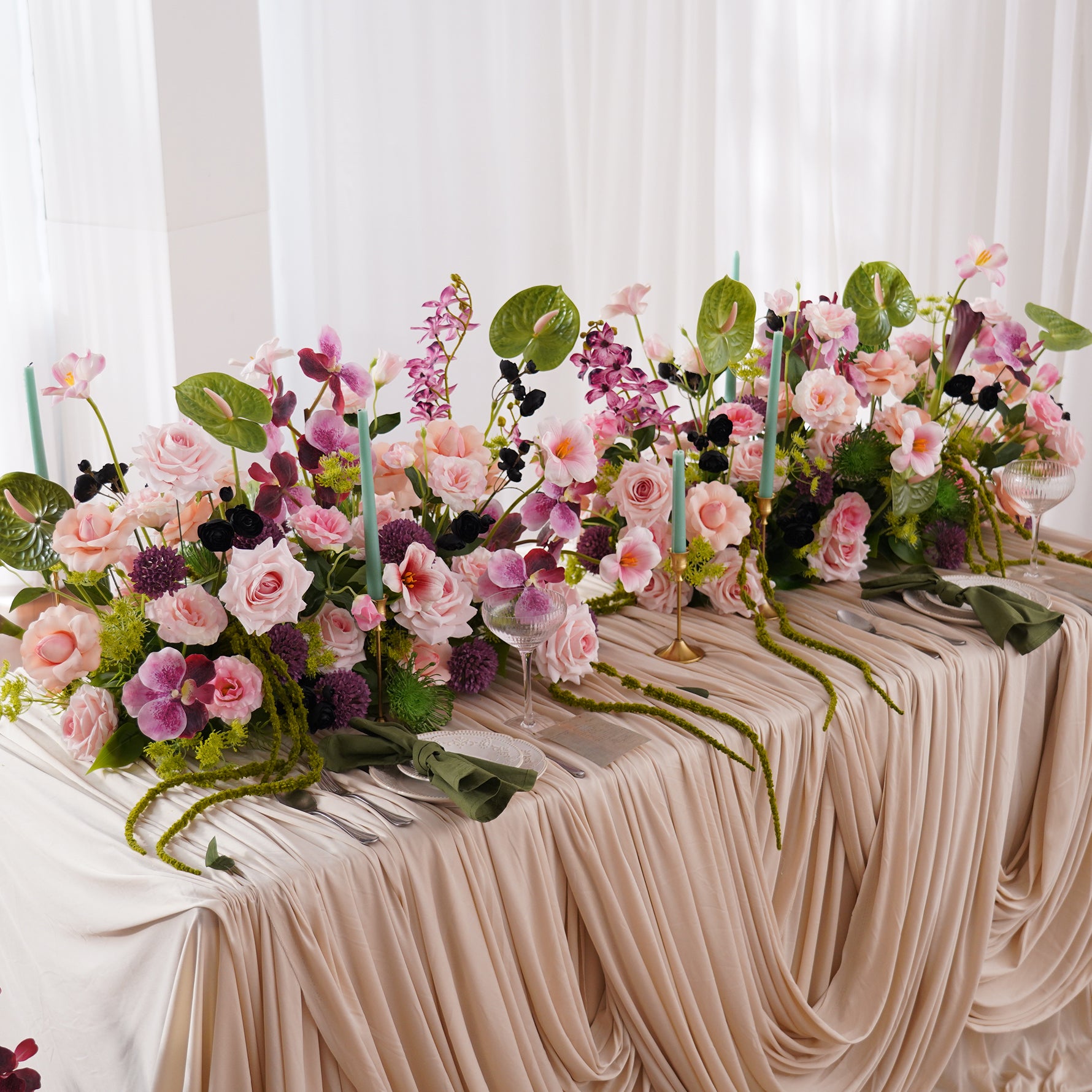 Wedding Head Table Artificial Flower Decor