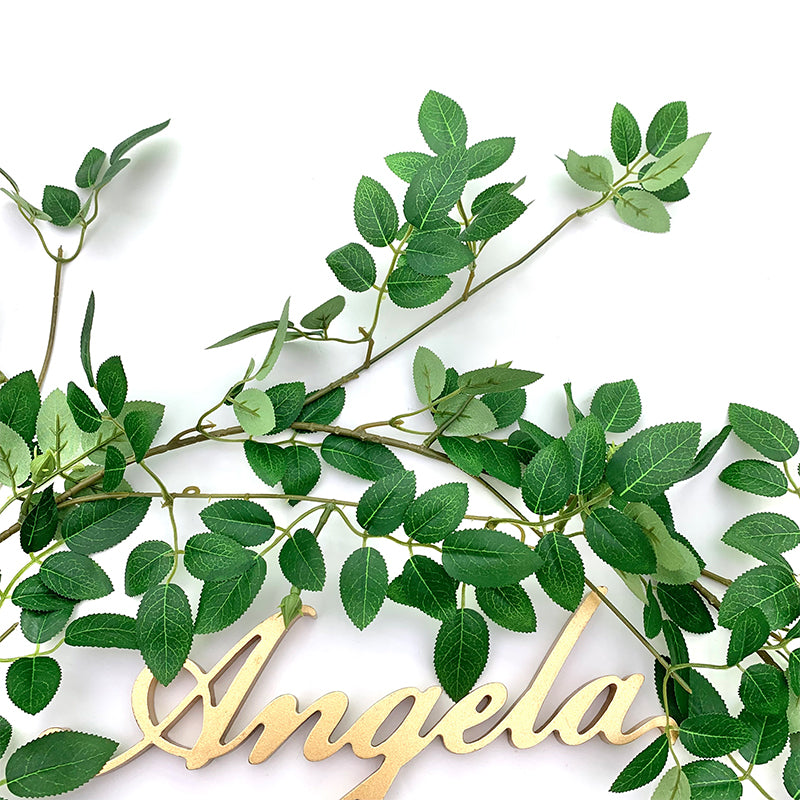diy floral greenery ring frame for wedding arrangements