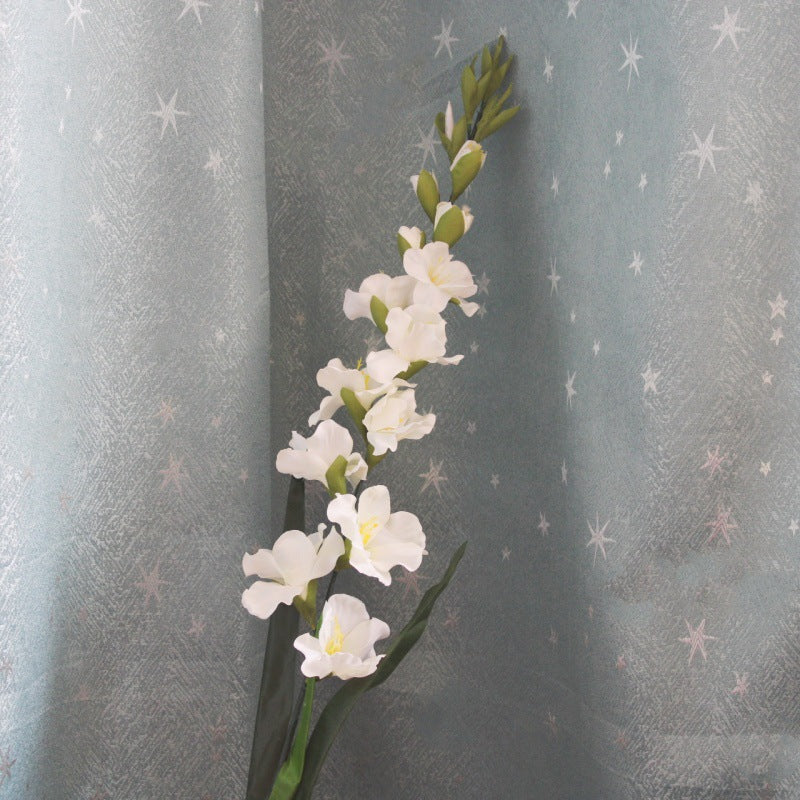 fake_gladiolus_vase_arrangement