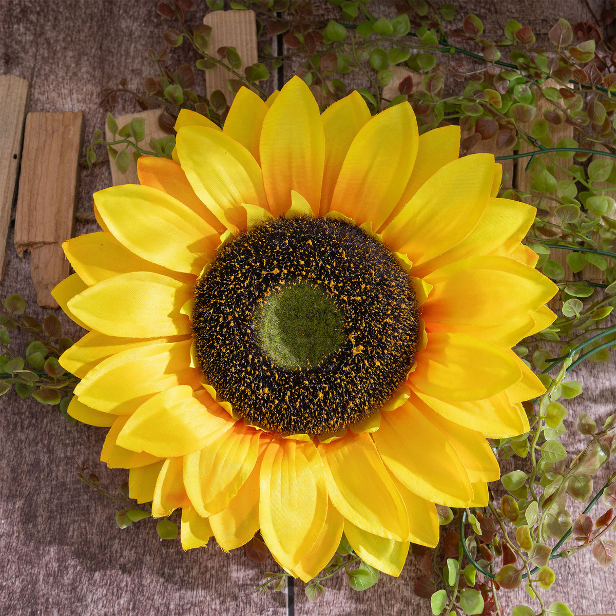 fake_sunflower_outdoor_sunlight_display