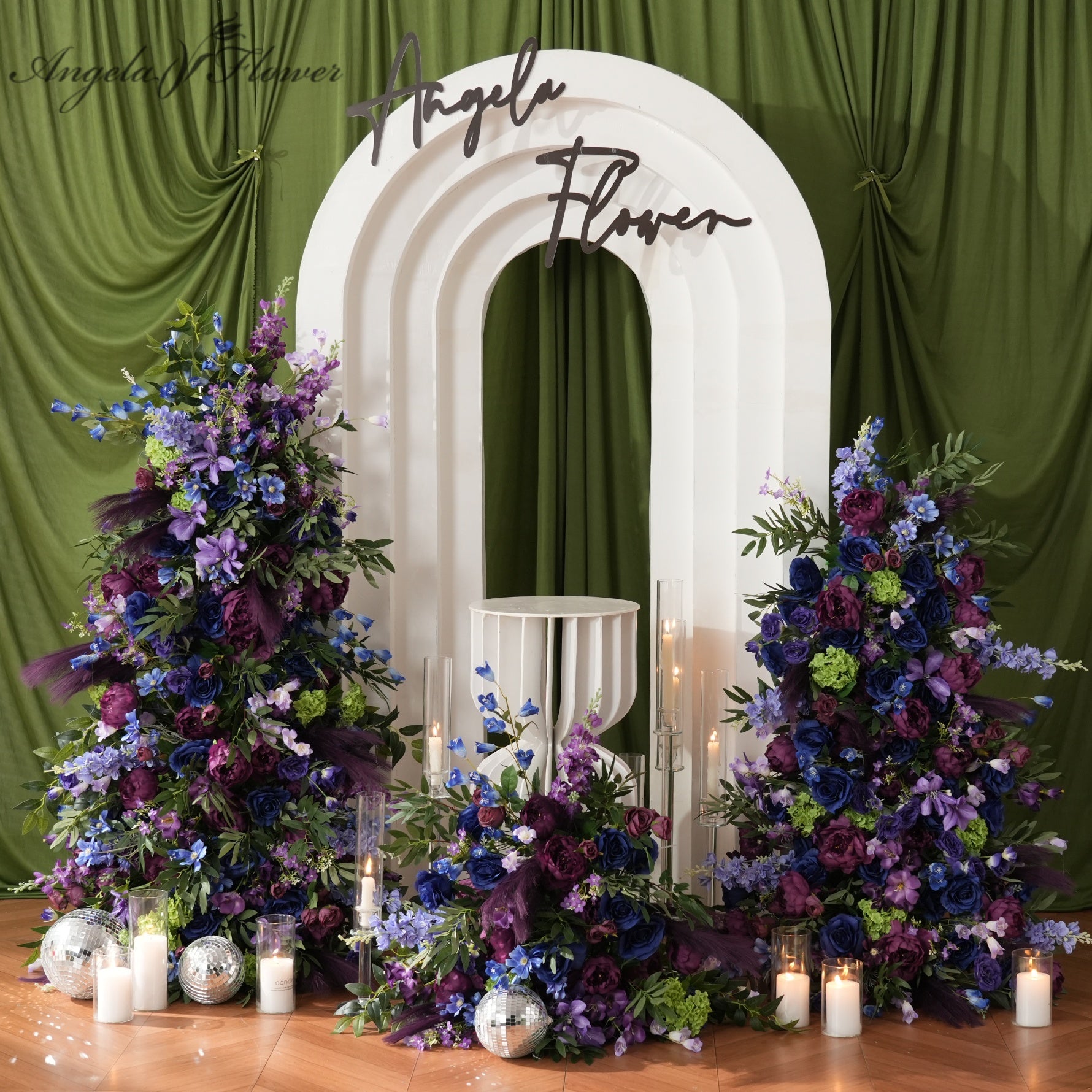 moody_blue_purple_foam_flower_row_closeup