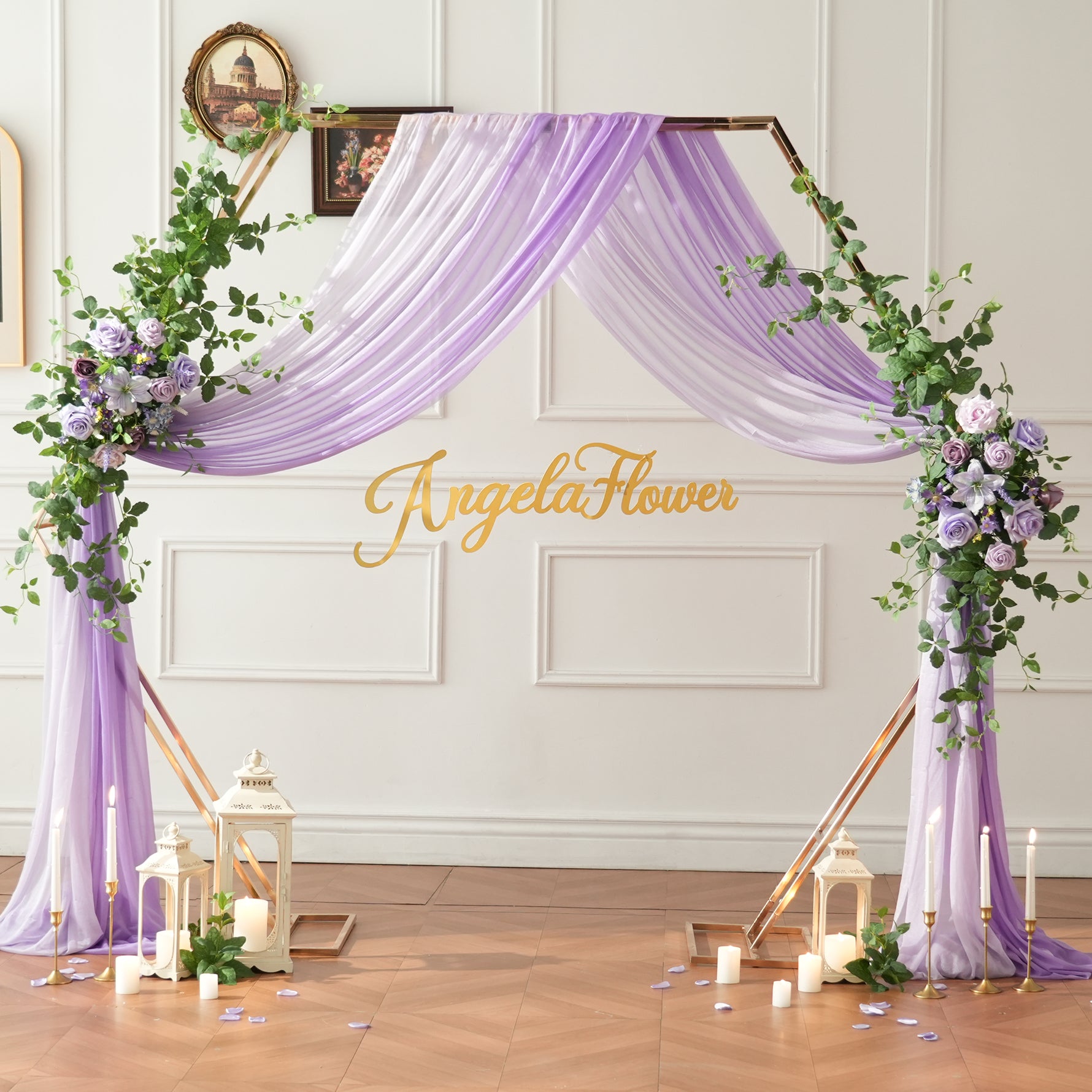 faux-greenery-arch-flower-drapes