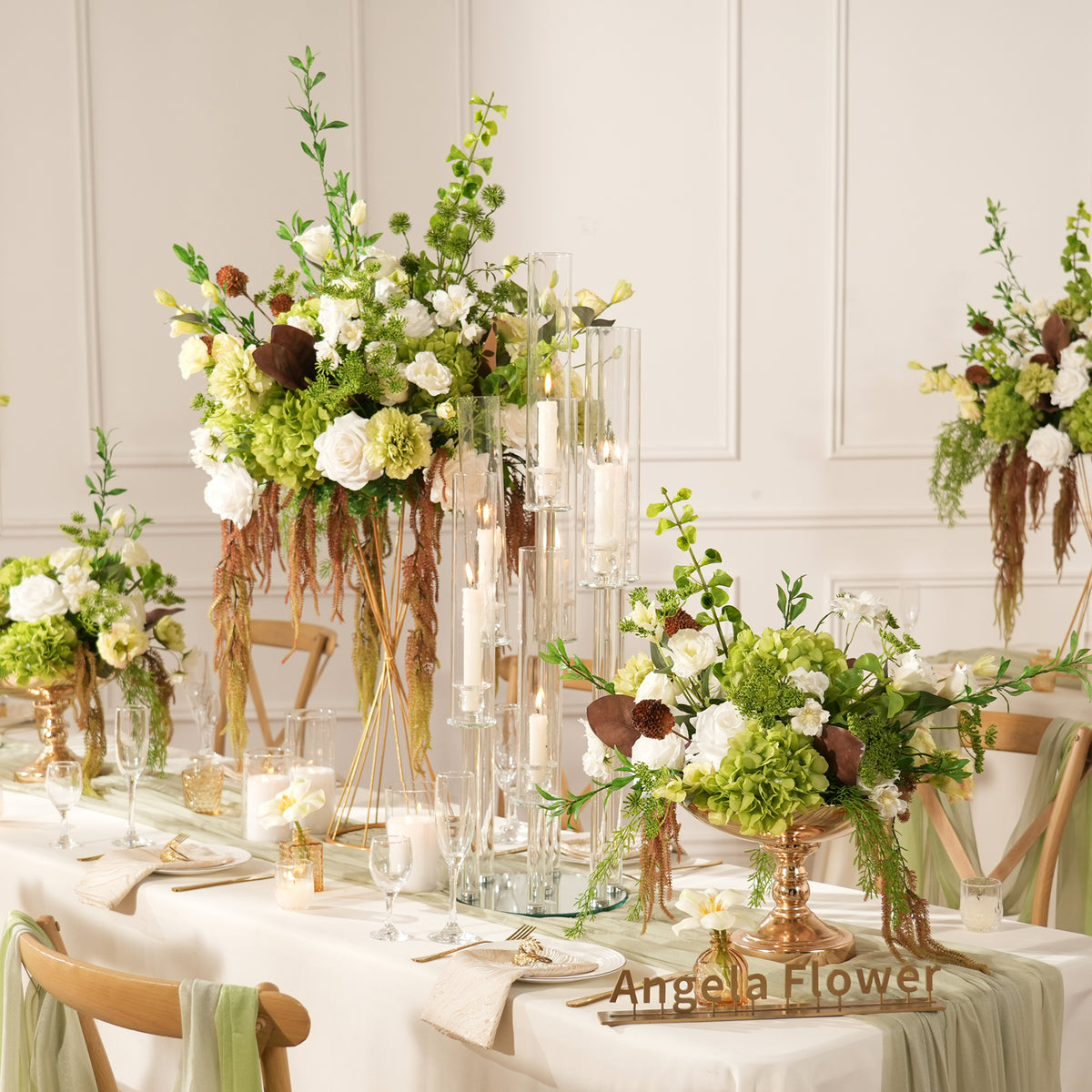 outdoor-wedding-cascading-bridal-bouquet