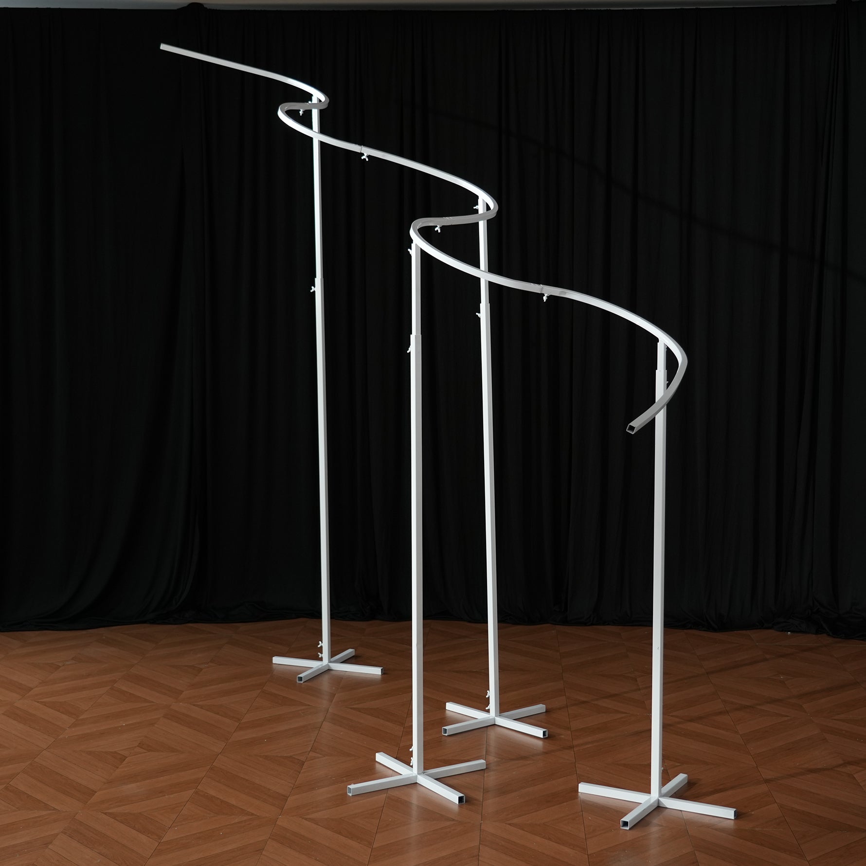 s_shape_backdrop_black_curtain