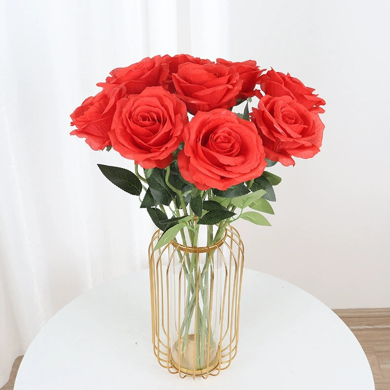 light‑pastel‑pink‑artificial‑rose‑bloom‑close‑up‑detail