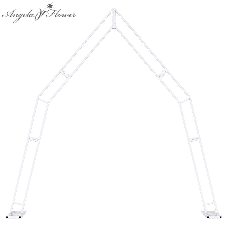 white_triangle_wedding_arch_stand